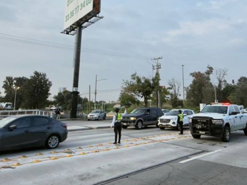 Regresa el operativo contraflujo a avenida López Mateos