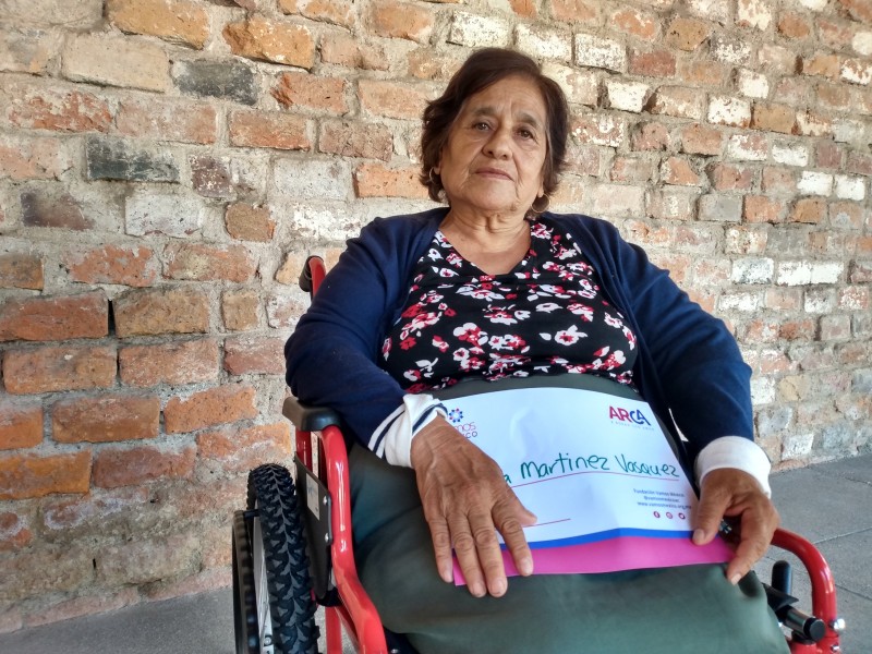 Regresa la movilidad a Evelia luego de 8años