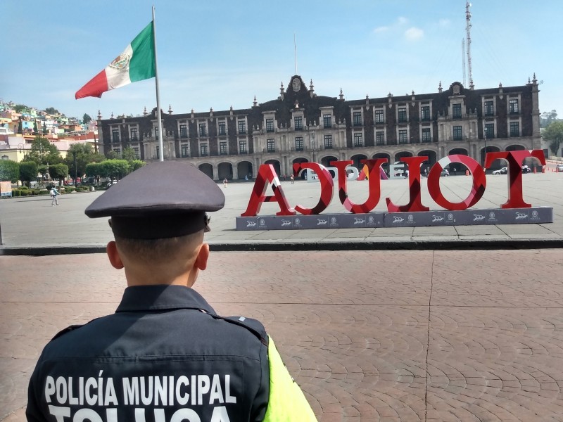 Regresa policía del Centro Histórico a Toluca