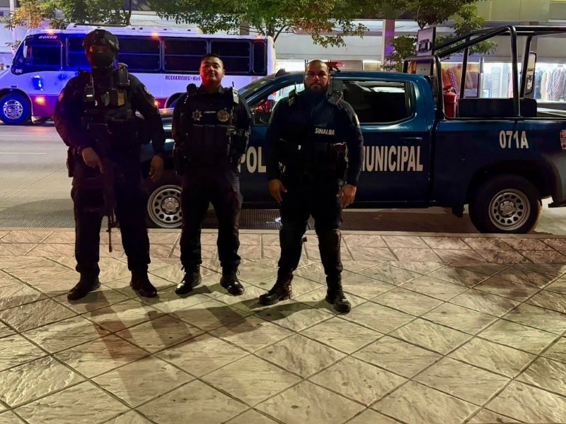 Regresa policía municipal a vigilar Culiacán