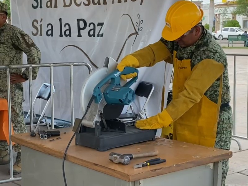 Regresa programa de desarme voluntario a Ciudad Obregón