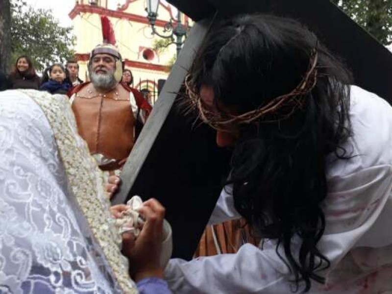 Regresa viacrucis a San Cristóbal