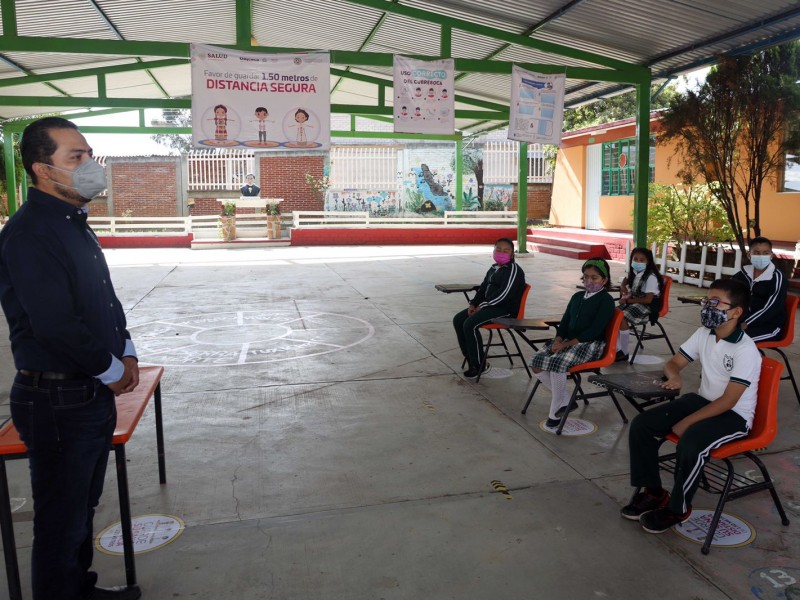 Regresan a clases más de 800 mil alumnos en Oaxaca