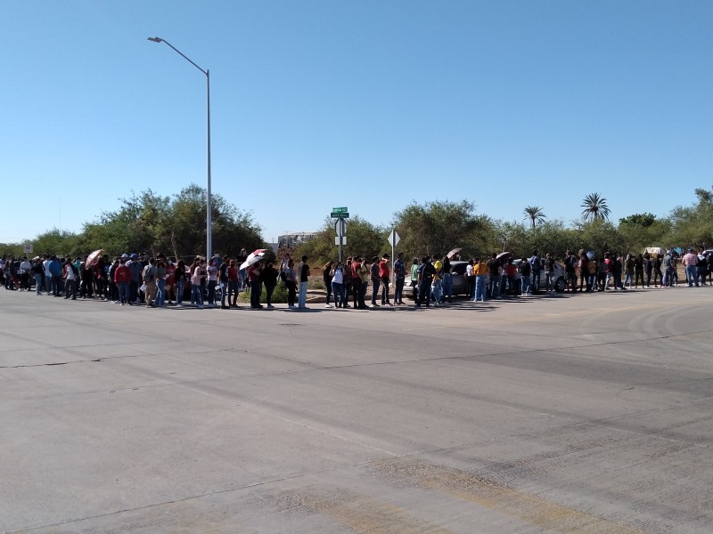 Regresan a menores que nos le toca la vacuna ahora