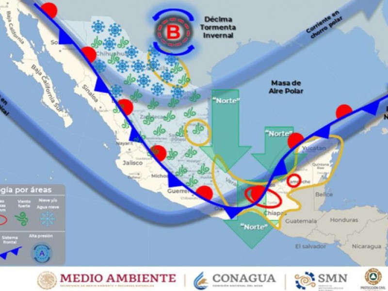 Regresan las bajas temperaturas a Sonora