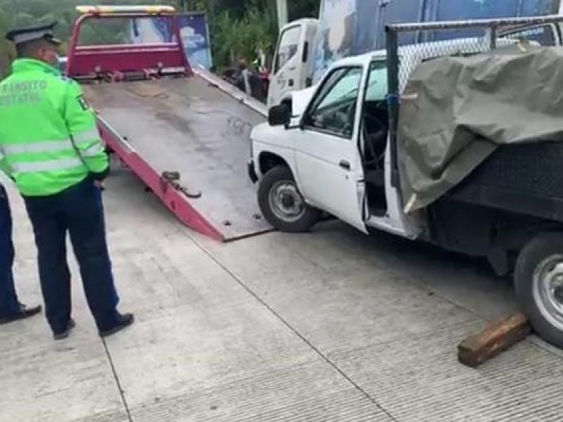 Regresan los accidentes a la Xalapa-Coatepec