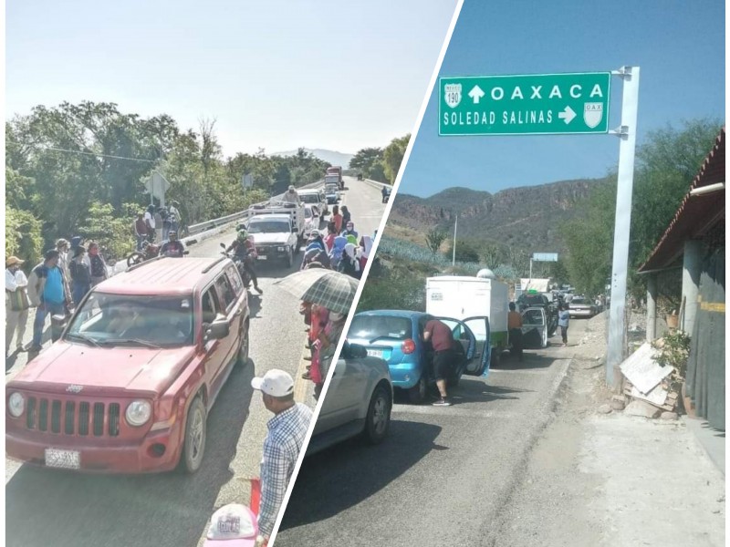 Regresan los bloqueos carreteros en el Istmo de Tehuantepec