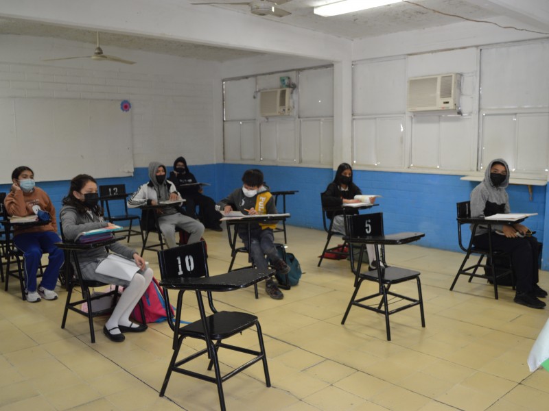 Regreso a clases de forma presencial en Secundaria Benito Juárez