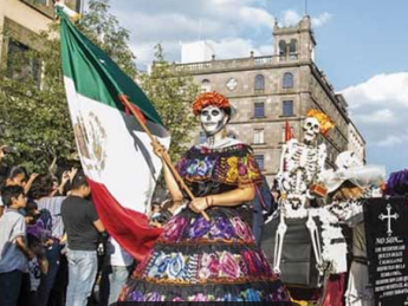 Regresó el desfile Día de Muertos a Guadalajara