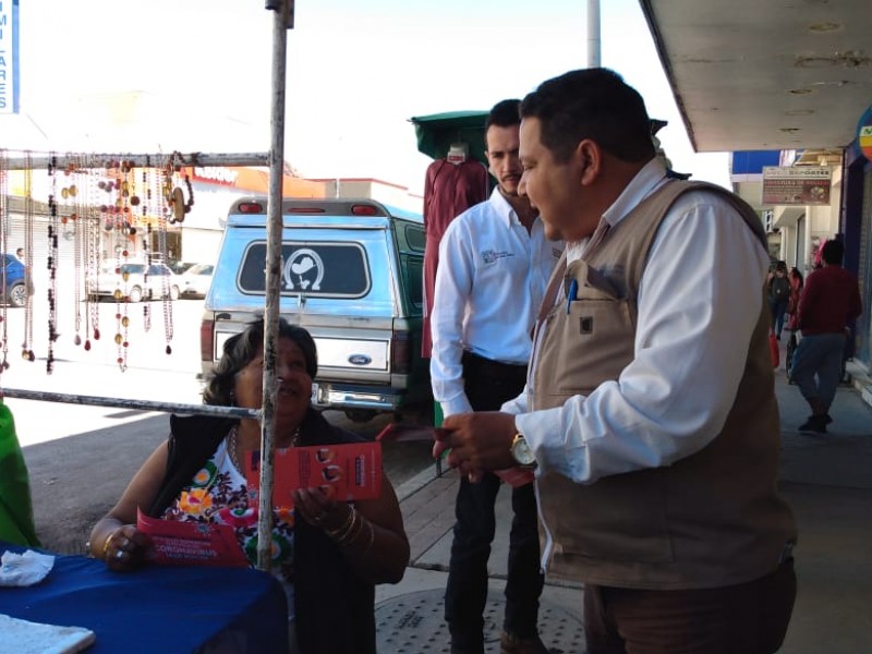 Regulación Sanitaria inicia campaña en centro de Guaymas