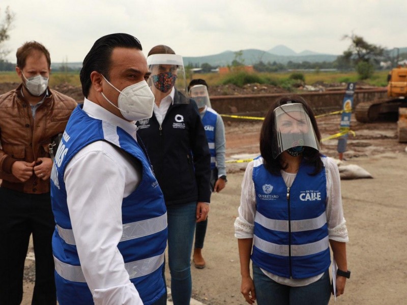 Rehabilitación de calles en Hacienda Santa Rosa