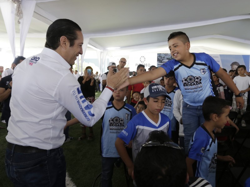 Rehabilitación de la Unidad Deportiva de Pedro Escobedo