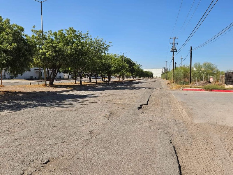 Rehabilitación del Parque Industrial de Obregón avanza en 22%