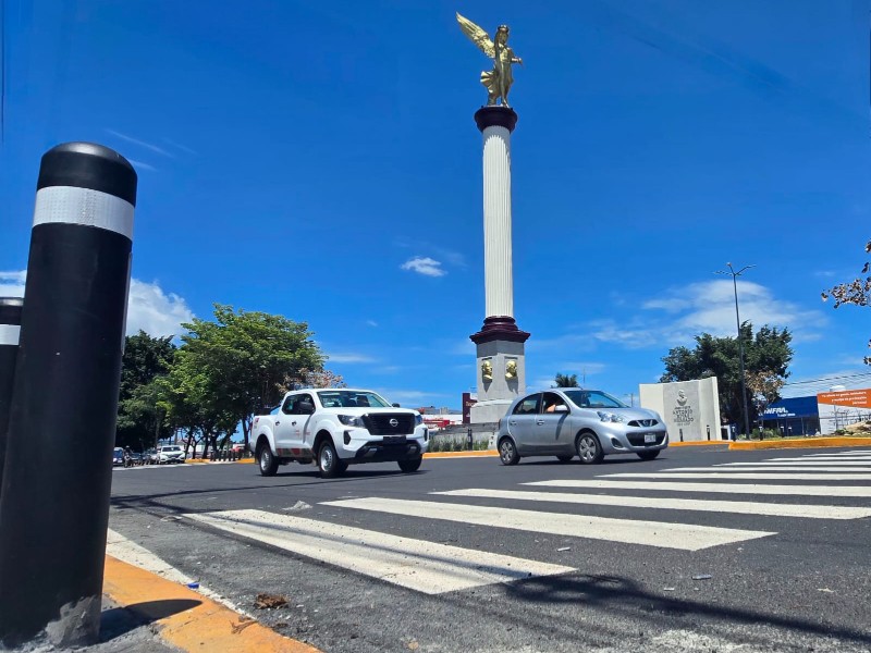 Rehabilitan Ángel de la Independencia en Tepic; Así luce tras renovación