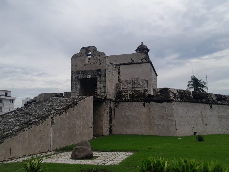 Rehabilitan Baluarte de Santiago en Veracruz para abrirlo al público
