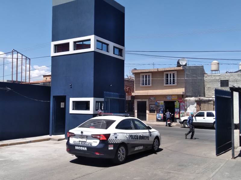 Rehabilitan comandancia de policía en Jacona, buscan reforzar seguridad