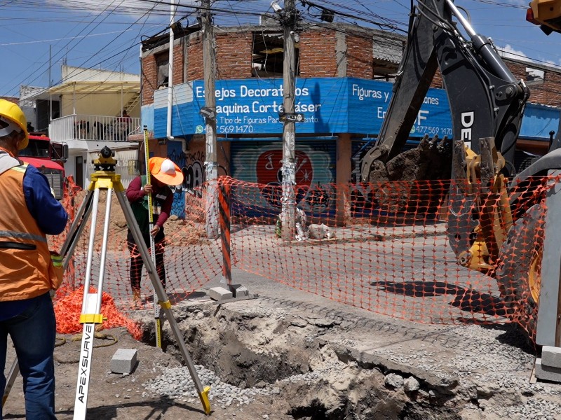 Rehabilitan drenaje sanitario de Paseos de Miravalle y El Retiro: SAPAL