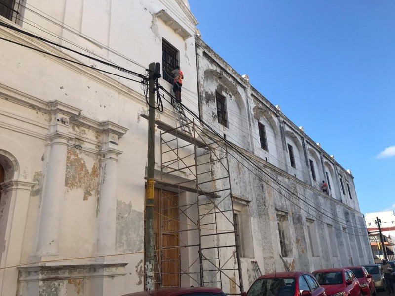 Rehabilitan edificio sede de la cultura en Veracruz