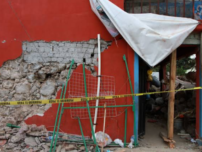 Rehabilitan escuelas afectadas por sismo de 2017