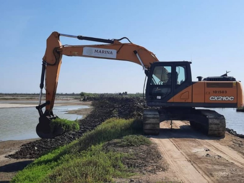 Rehabilitan granjas acuícolas afectadas por Huracán Pamela en Acaponeta