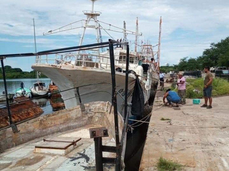 Rehabilitan el muelle de San Blas