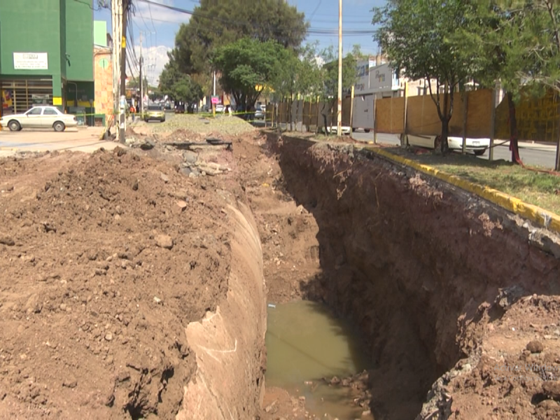 Rehabilitan socavón de Guadalupe