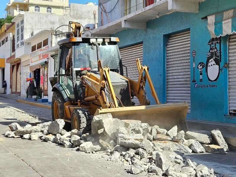 Rehabilitarán drenaje sanitario con 630 metros en el centro de Salina Cruz