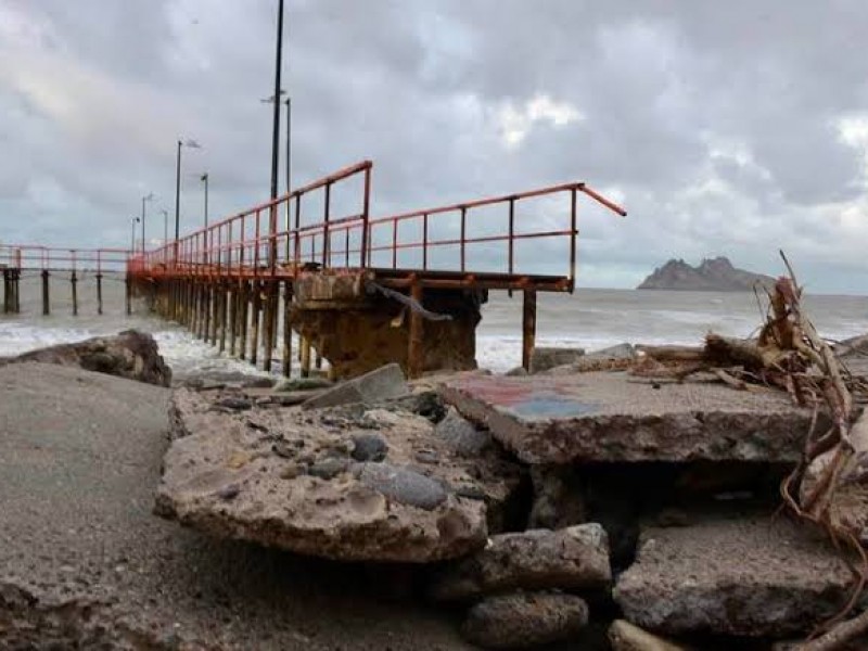 Rehabilitarán explanada del muelle en Bahía de Kino