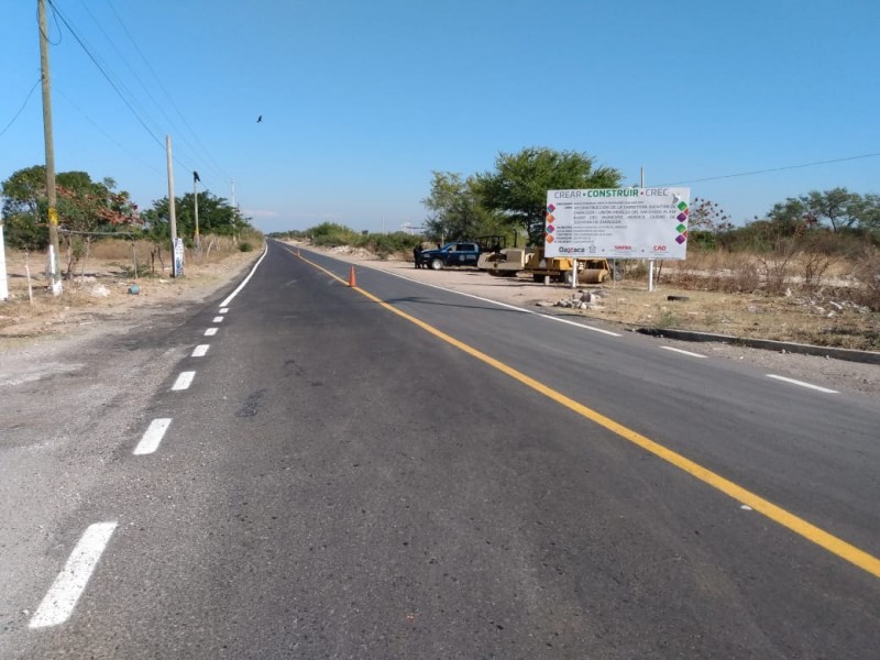 Rehabilitarán las carreteras de Juchitán-Unión Hidalgo y Playa Vicente