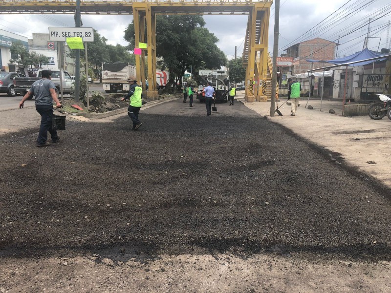 Rehabilitarán laterales de Av. Madero Poniente