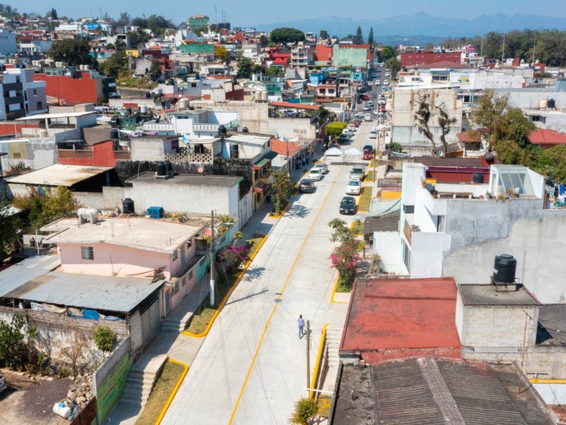 Rehabilitarán más calles en Xalapa