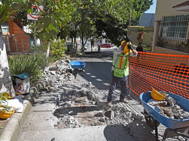 Rehabilitarán vialidades en Xalapa con concreto hidráulico