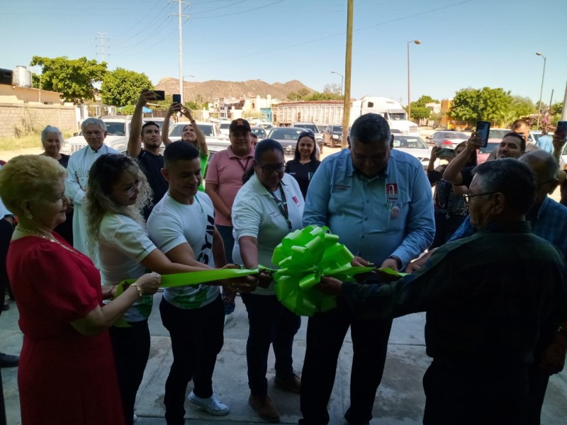 Reinauguran gimnasio en Empalme