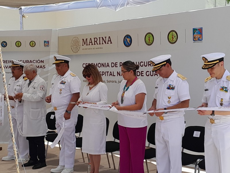 Reinauguran Hospital Naval, cuenta con nuevas y mejores áreas