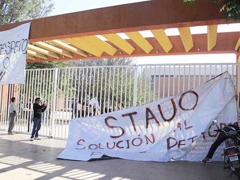 Reinicia STAUO huelga en la UABJO