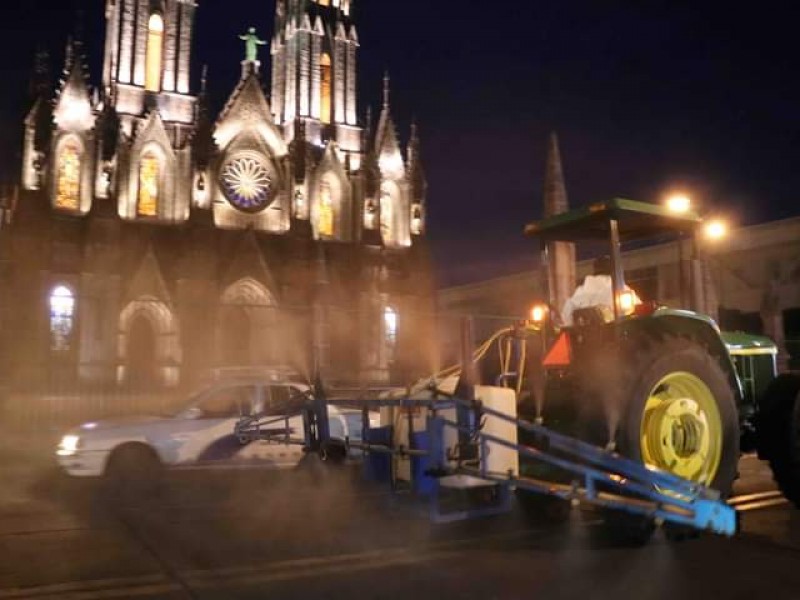 Reinician campaña de higiene contra COVID 19 en Zamora