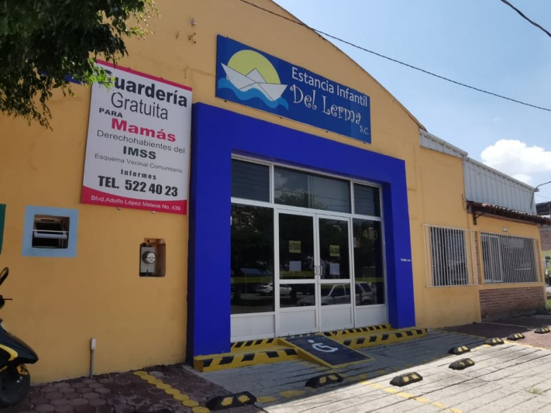 Reinician labores guarderías del IMSS