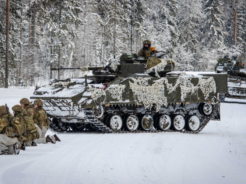 Reino Unido enviará 850 militares a Estonia