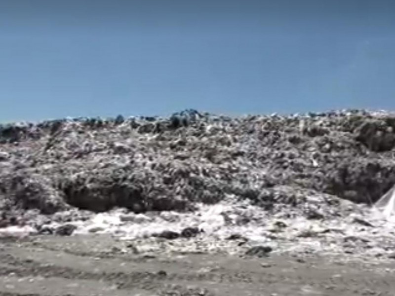 Relleno en Serdán agota su vida, presenta contaminación, por sobreexplotación