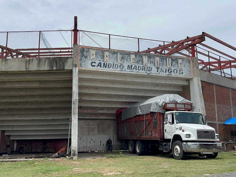 Remodelación del palenque detenida por falta de inversión