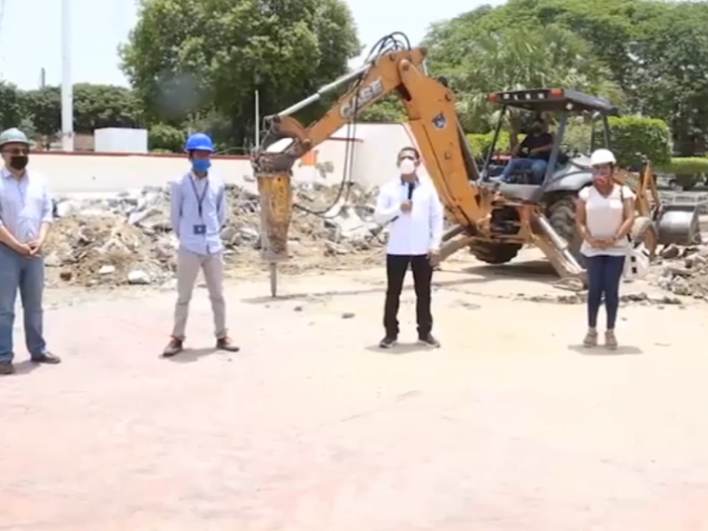 Remodelación del parque central Salina Cruz, podría ser un plagio