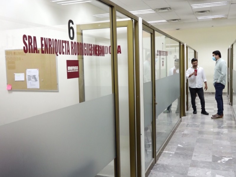 Remodelan sala de regidores en Cajeme