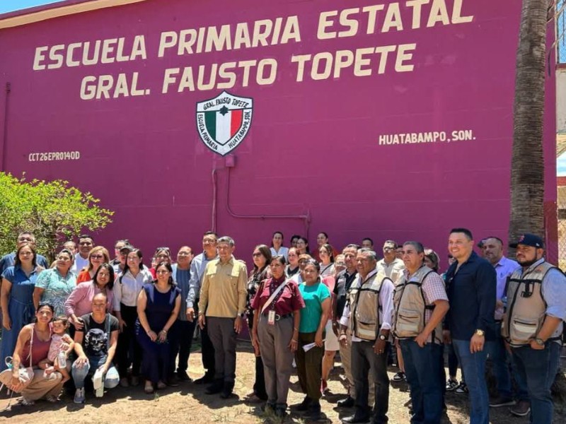 Daño estructural en escuela a 75 años de construcción