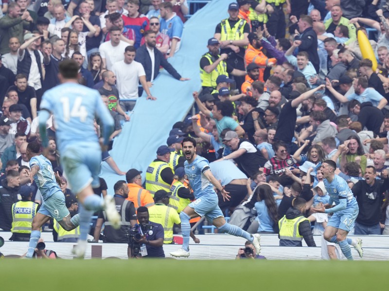 Remontada y título de Premier League para el Manchester City