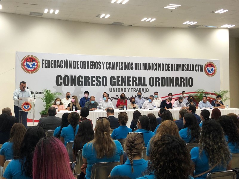 Renuevan Comité Ejecutivo de CTM Hermosillo