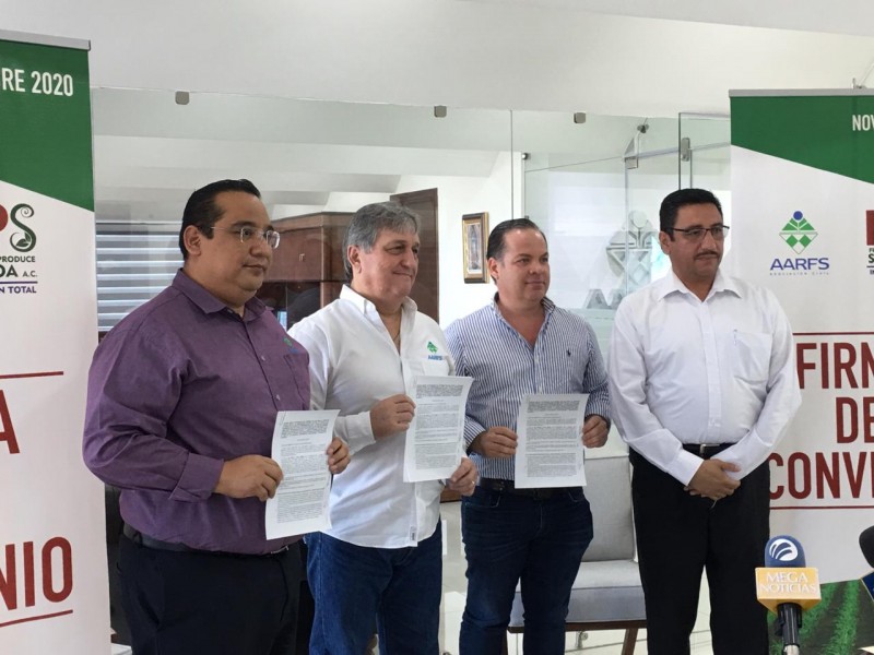Renuevan convenio con Fundación Produce Sinaloa