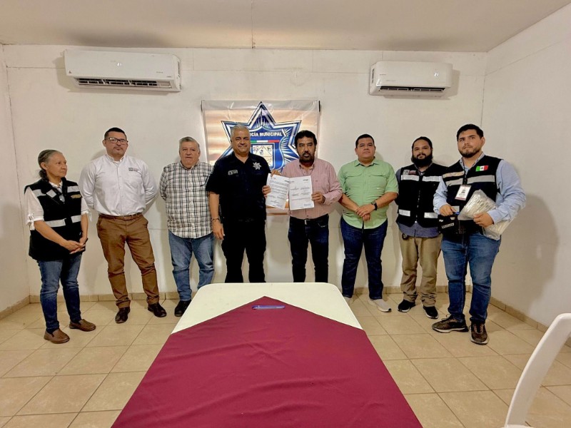 Renuevan convenio para reforzar el programa de Alcoholímetro en Etchojoa