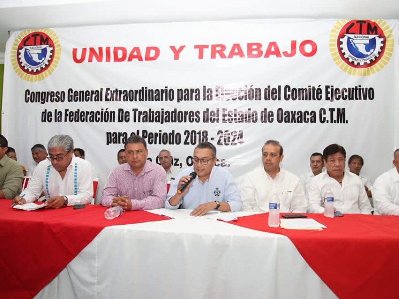 Renuevan dirigencia estatal de la CTM