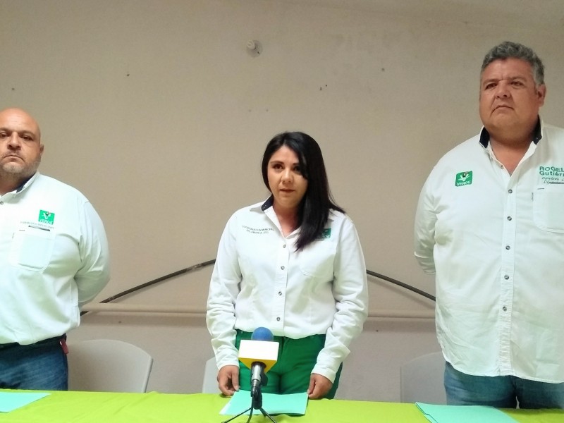 Renuncia candidata del partido verde a la alcaldía