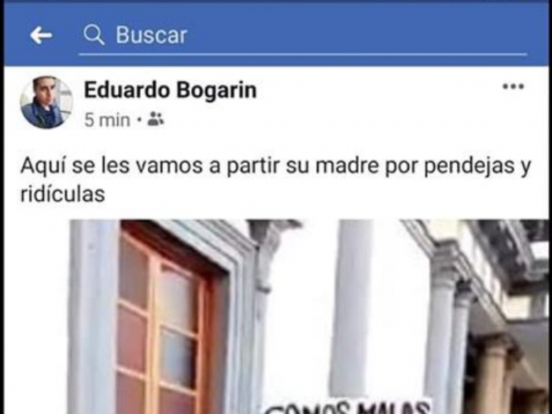 Renunció custodio que amenazó a grupos feministas